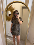 Maya Leopard Dress